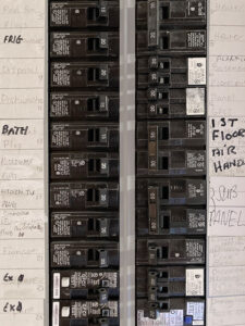 1-phase, residential electrical maintenance